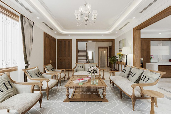  Thiết kế nội thất biệt thự Splendora Bắc An Khánh đầy ấn tượng