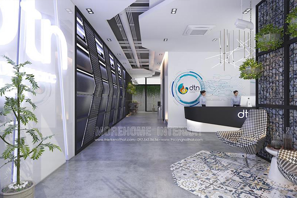  Thiết kế văn phòng công ty CNTT đẹp và sang trọng