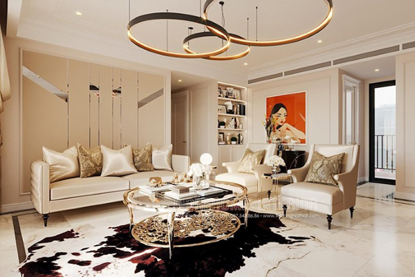  Mẫu sofa tân cổ điển tại chung cư D'capital cao cấp 