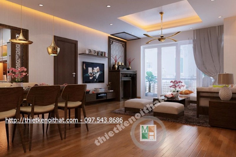 Thiết kế nội thất Times city