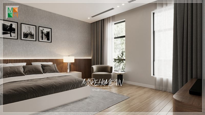 Giường ngủ đem lại sự êm dịu, giúp mọi thành viên trong gia đình có được một giấc ngủ ngon và sâu.
